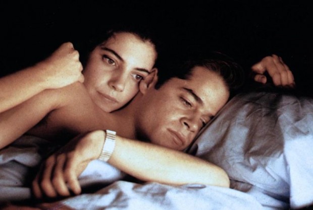 Cena de "Os Amantes" (1991), com Maribel Verdú e Jorge Sanz