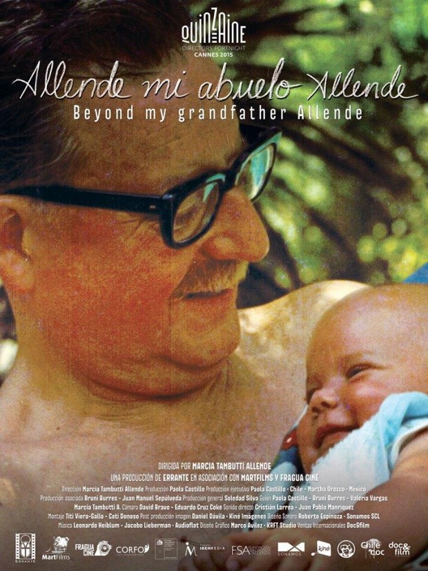 Cartaz do filme "Allende, mi Abuelo Allende" (Foto Divulgação)